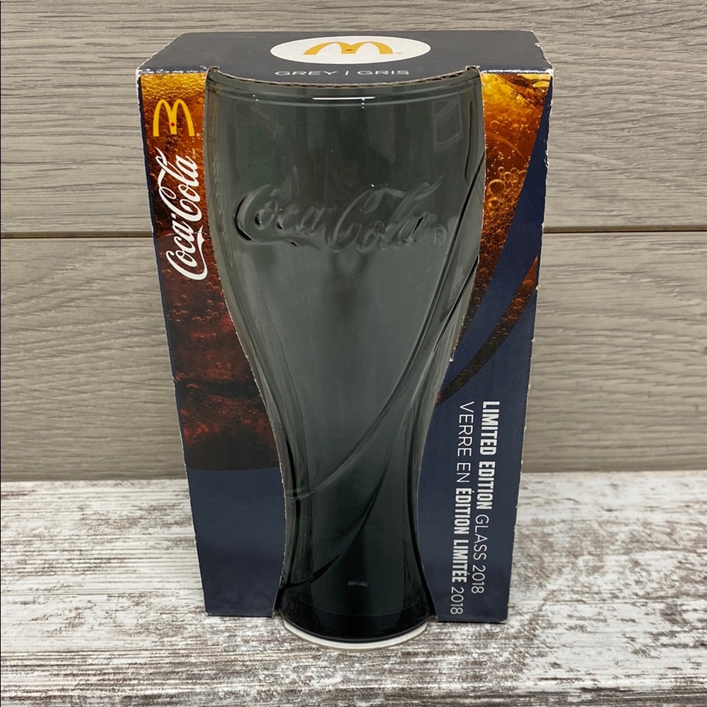 Coca Cola Limited Edition Glass 2018 McDonalds